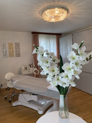 Interieur van de beauty salon in Kilchberg